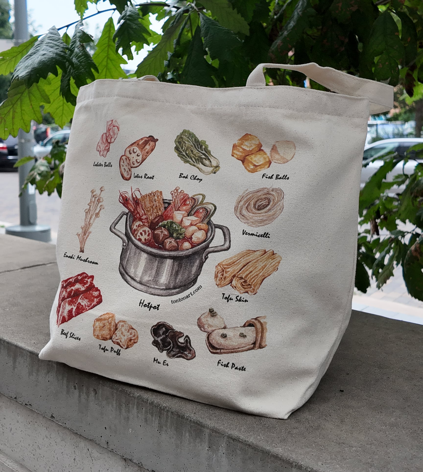 Hotpot Tote Bag