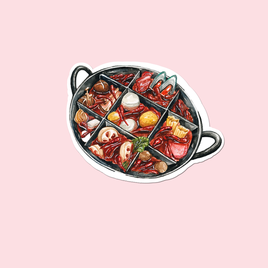 Hotpot Vinyl Waterproof matte Sticker