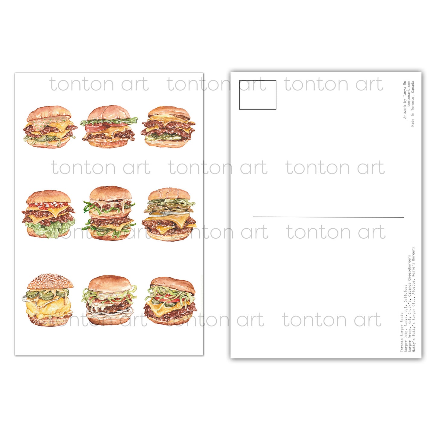 Toronto Food Postcard Collection (4)