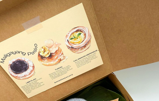 Bakerrae Bakery Box Menu