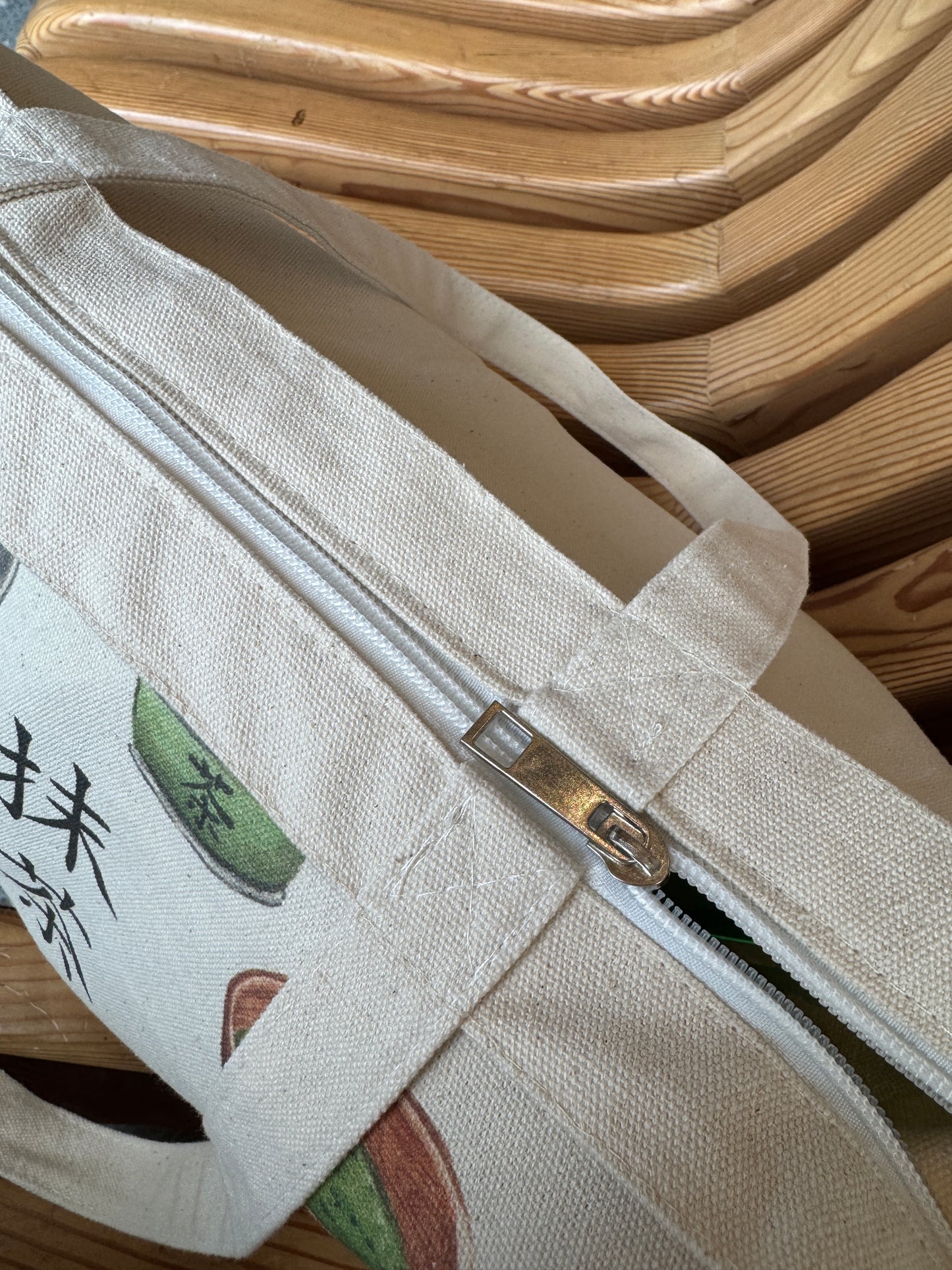 Matcha Canvas Tote Bag