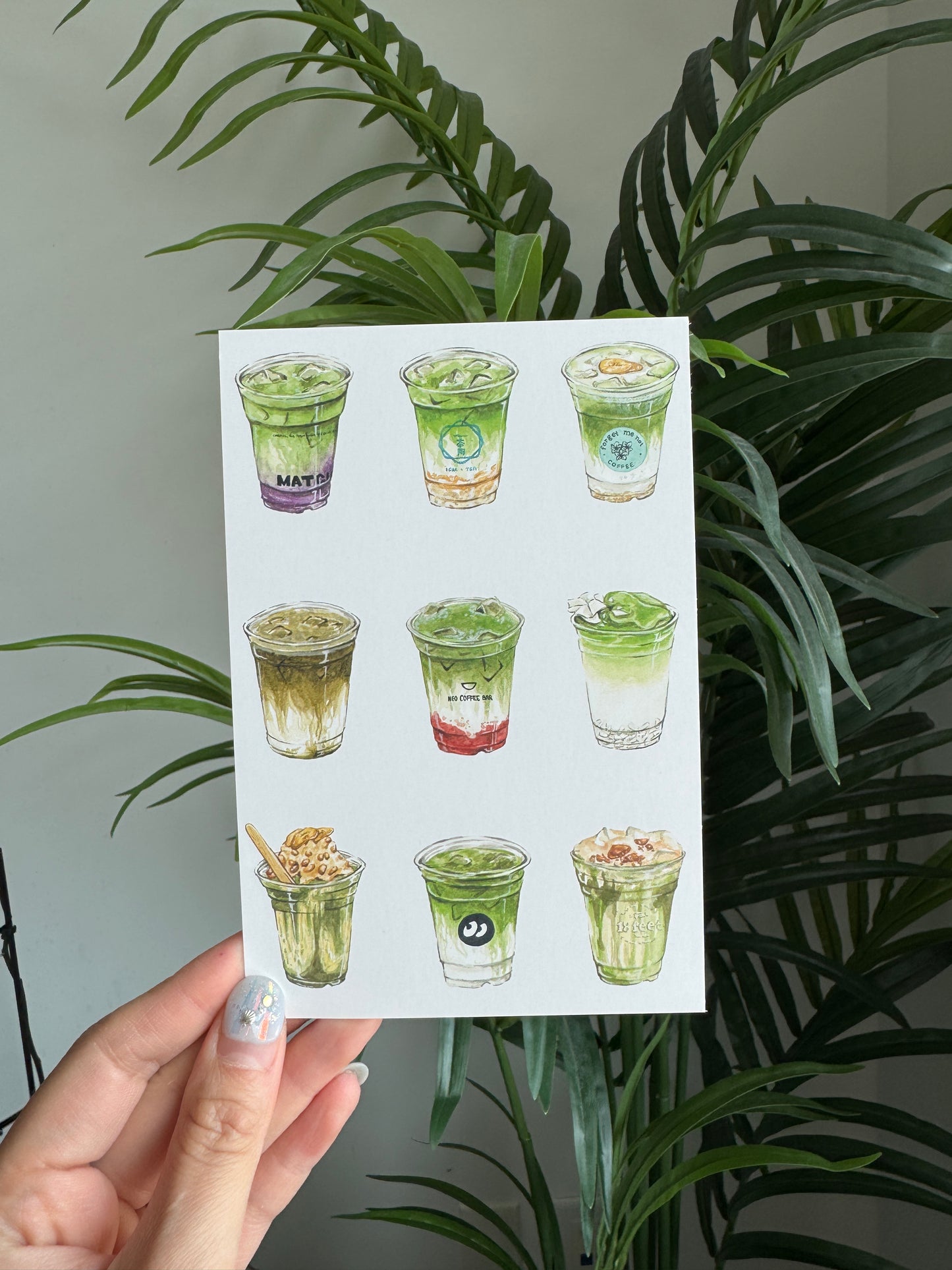 Toronto Matcha Postcard