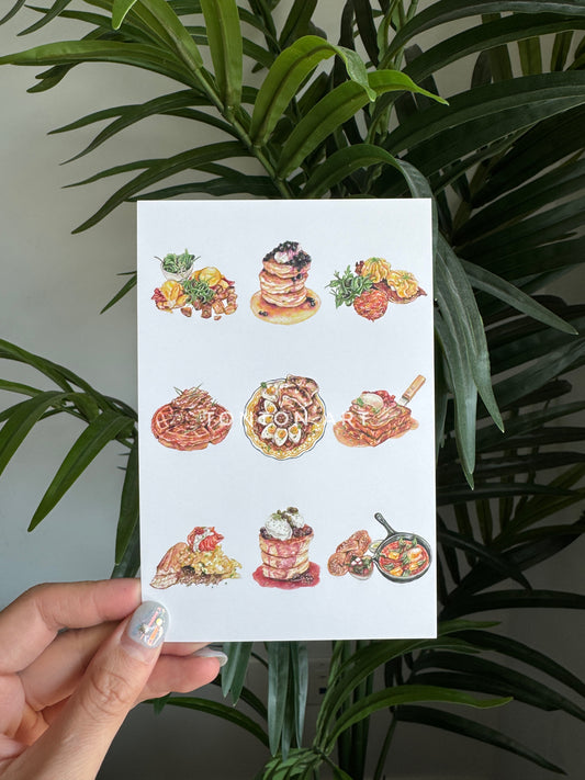 Toronto Brunch Postcard