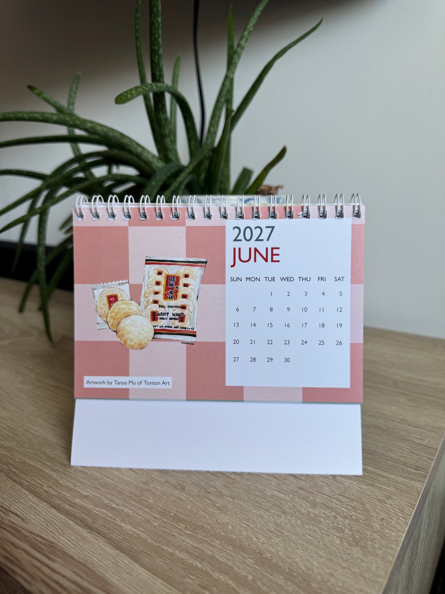 2027 Desk Calendar