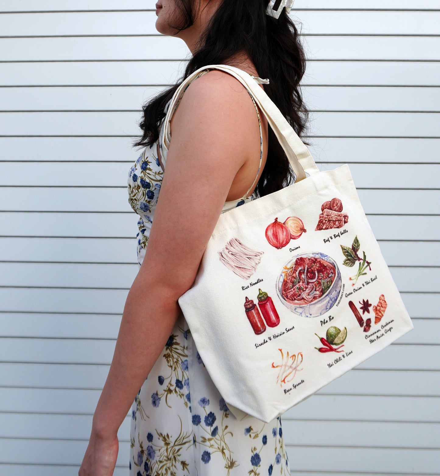 Pho Recipe Tote Bag