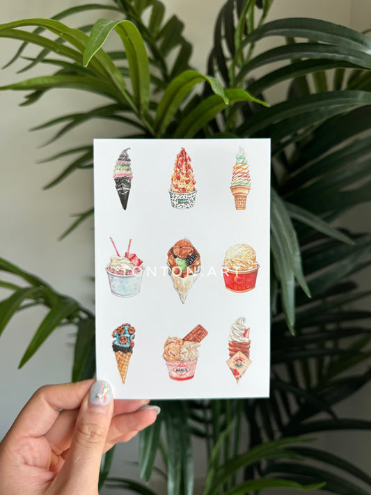 Toronto Ice Cream Postcard