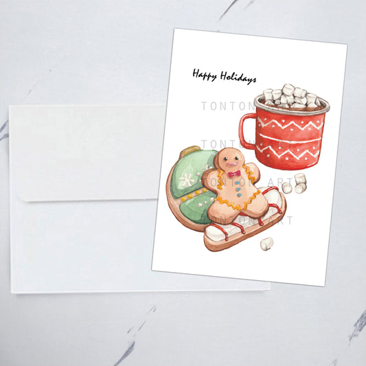 Happy Holidays Greeting Card