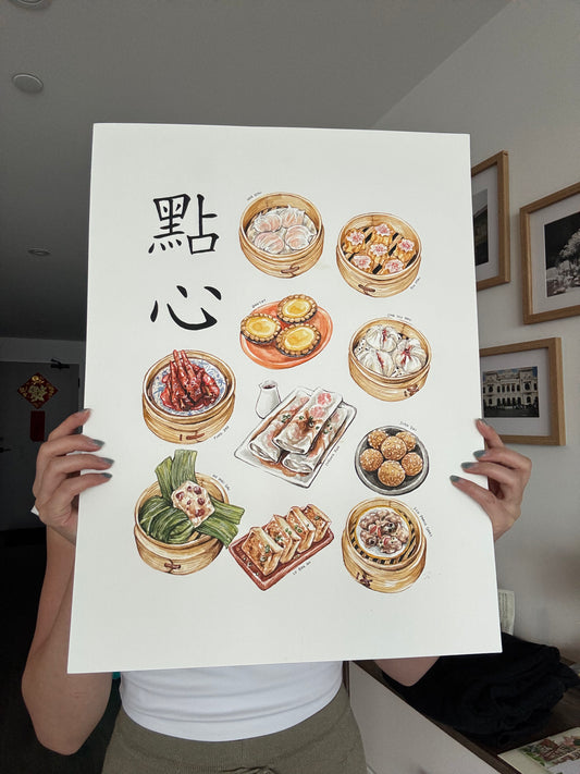 Dim Sum Collection Painting