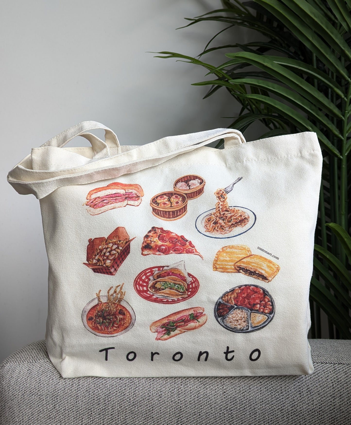 Toronto Foodie Tote Bag