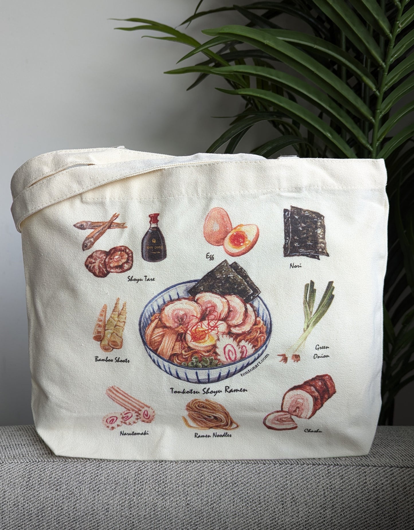 Ramen Recipe Tote Bag