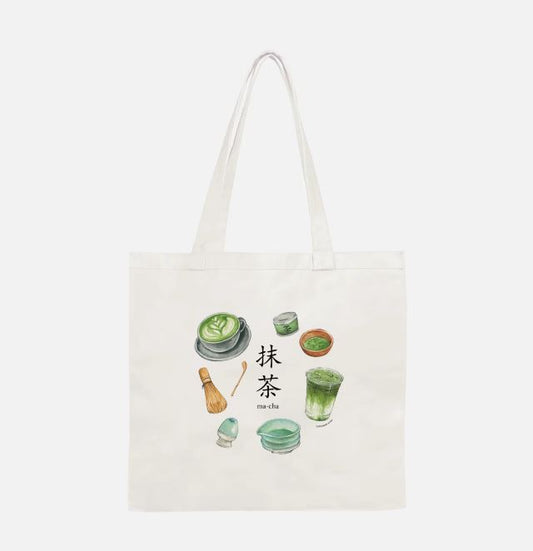 Matcha Tote Bag