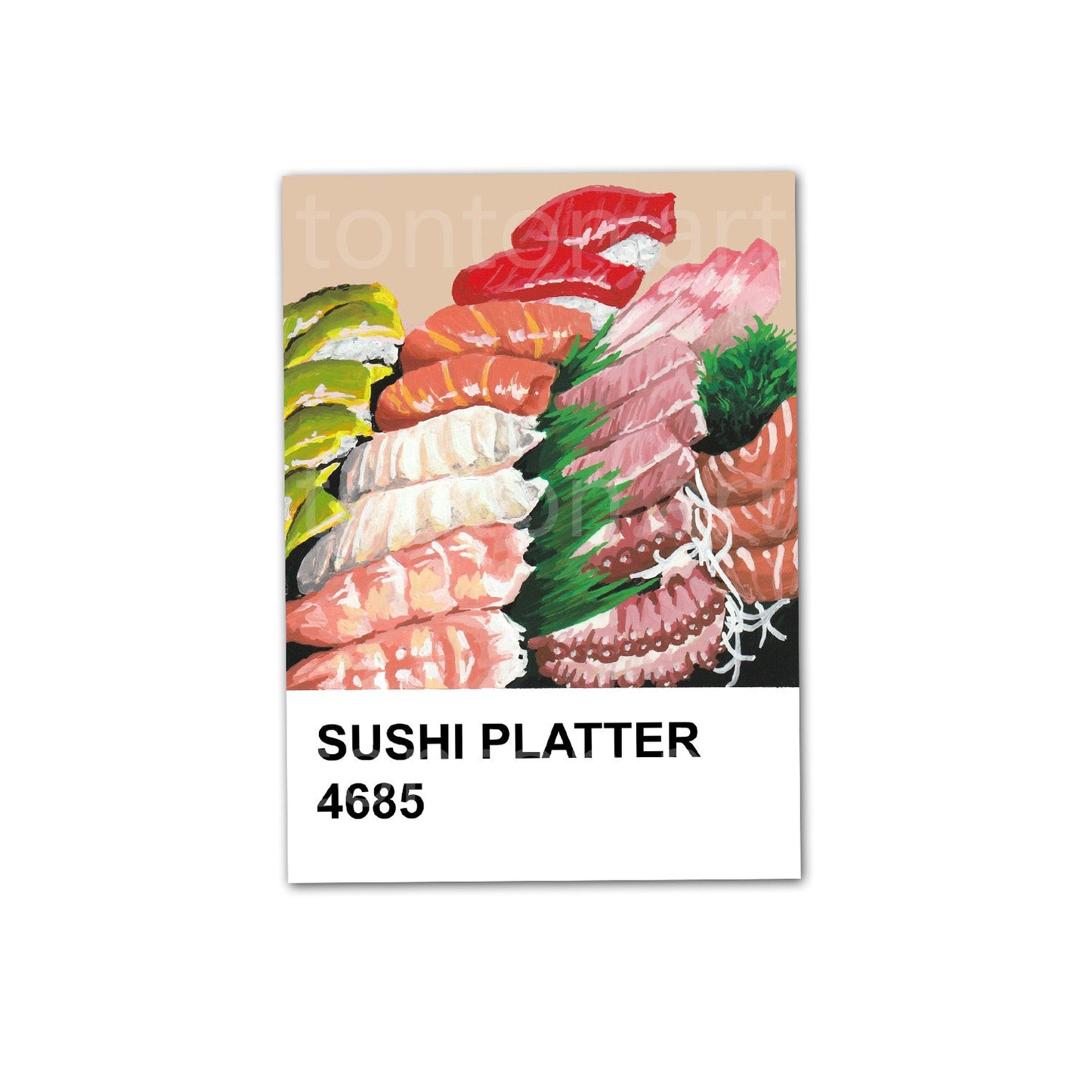 Pantone Sushi Art